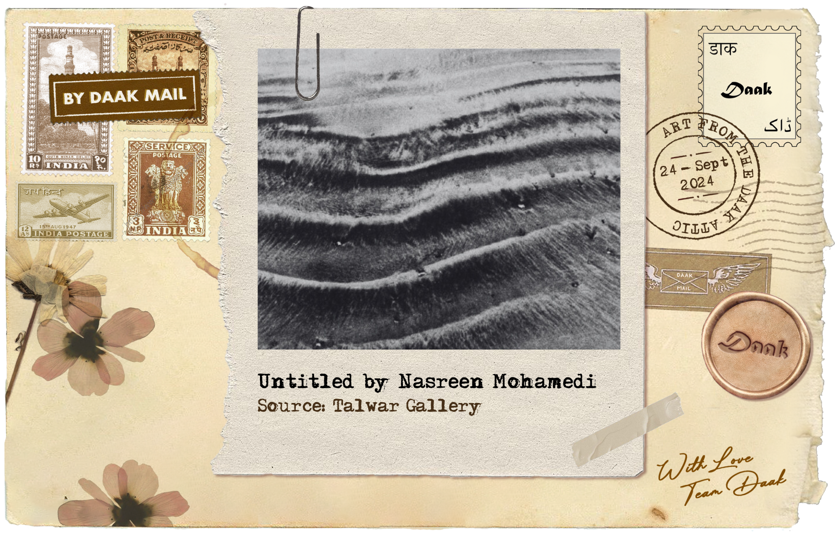 53 Postcard Nasreen Mohamedi