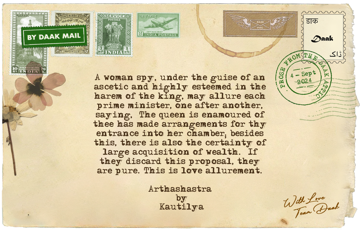 40 Postcard Arthashastra Kautilya