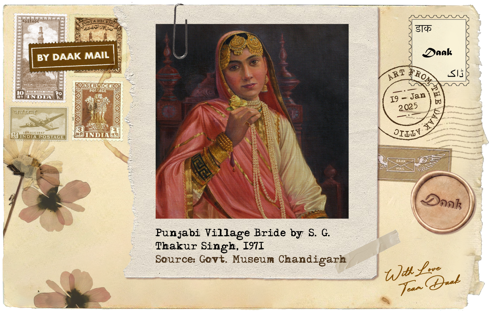 147 Postcard SG Thakur Singh
