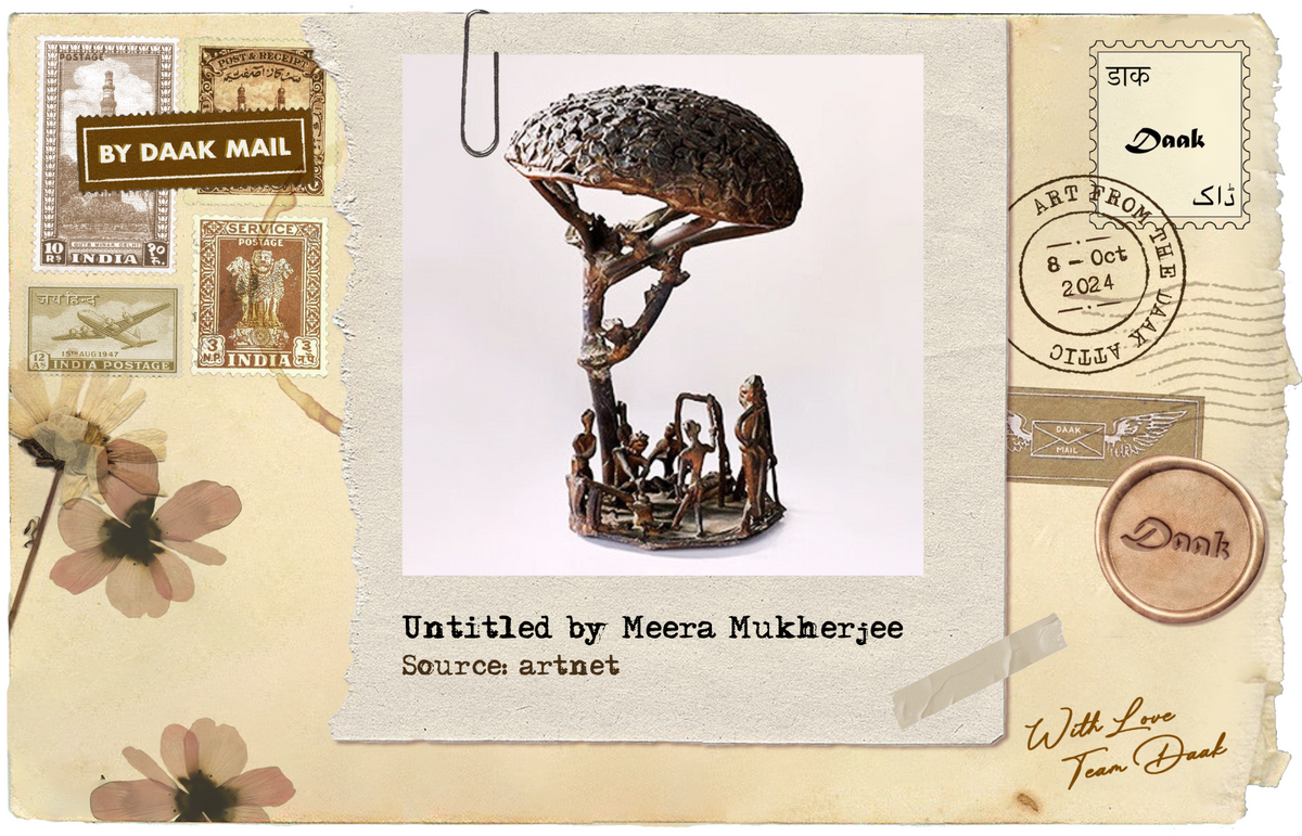 59 Postcard Sculpture Meera Mukherjee
