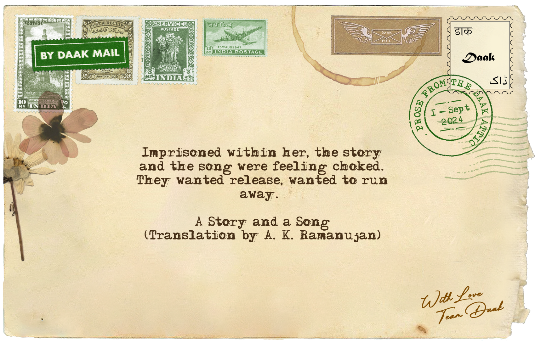 30 Postcard Story and a Song Ramanujan