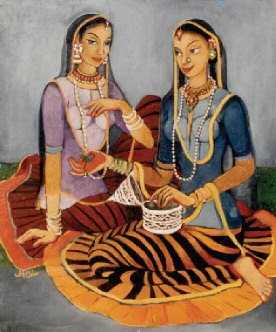 128 Women at Leisure Sughra Rababi
