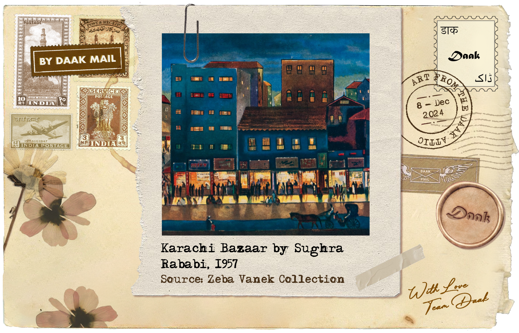 128 Postcard Paintings Sughra Rababi