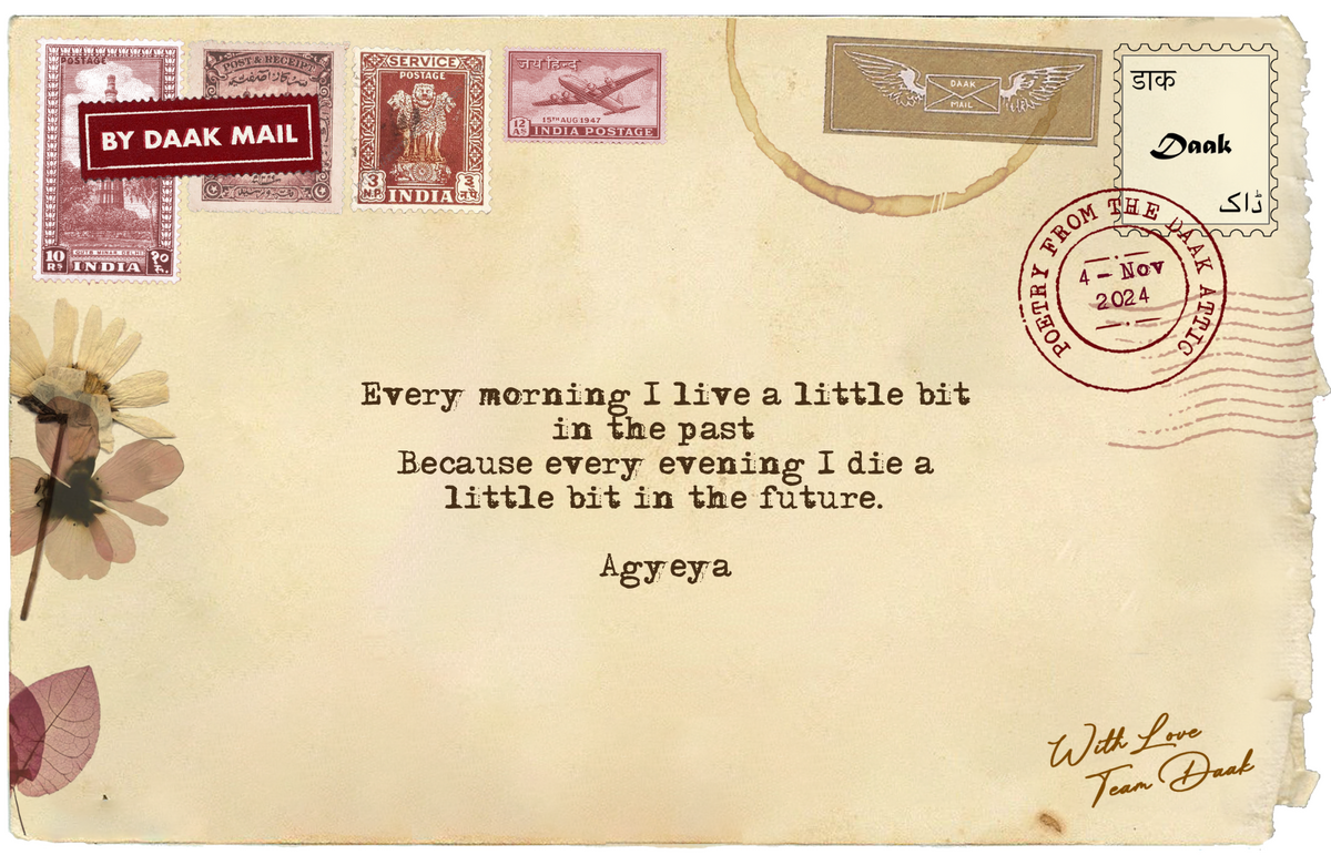 78 Postcard Poetry Agyeya
