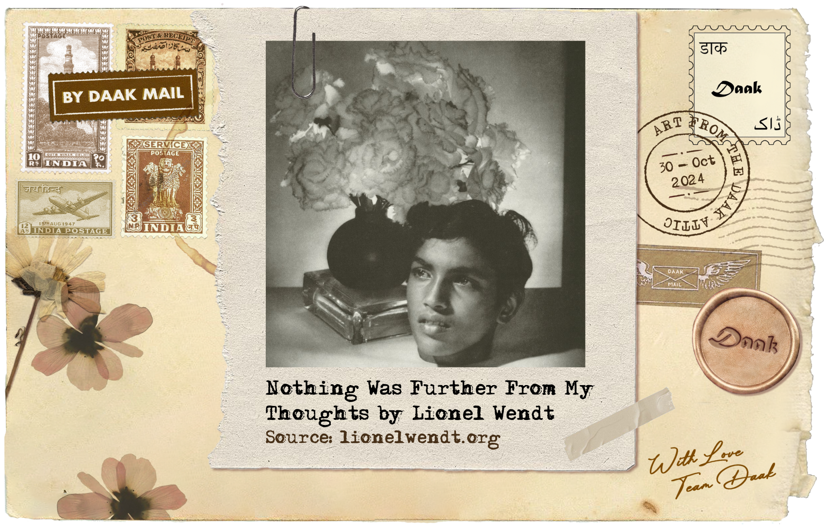 70 Postcard Photos Lionel Wendt